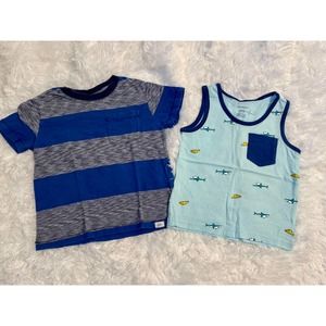 Bundle 2 toddler shirts - Carter’s and Baby Gap - Size 24 and 2T